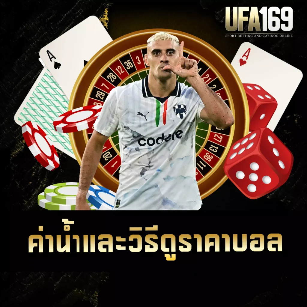 ค่าน้ำและวิธีดูราคาบอล UFA169