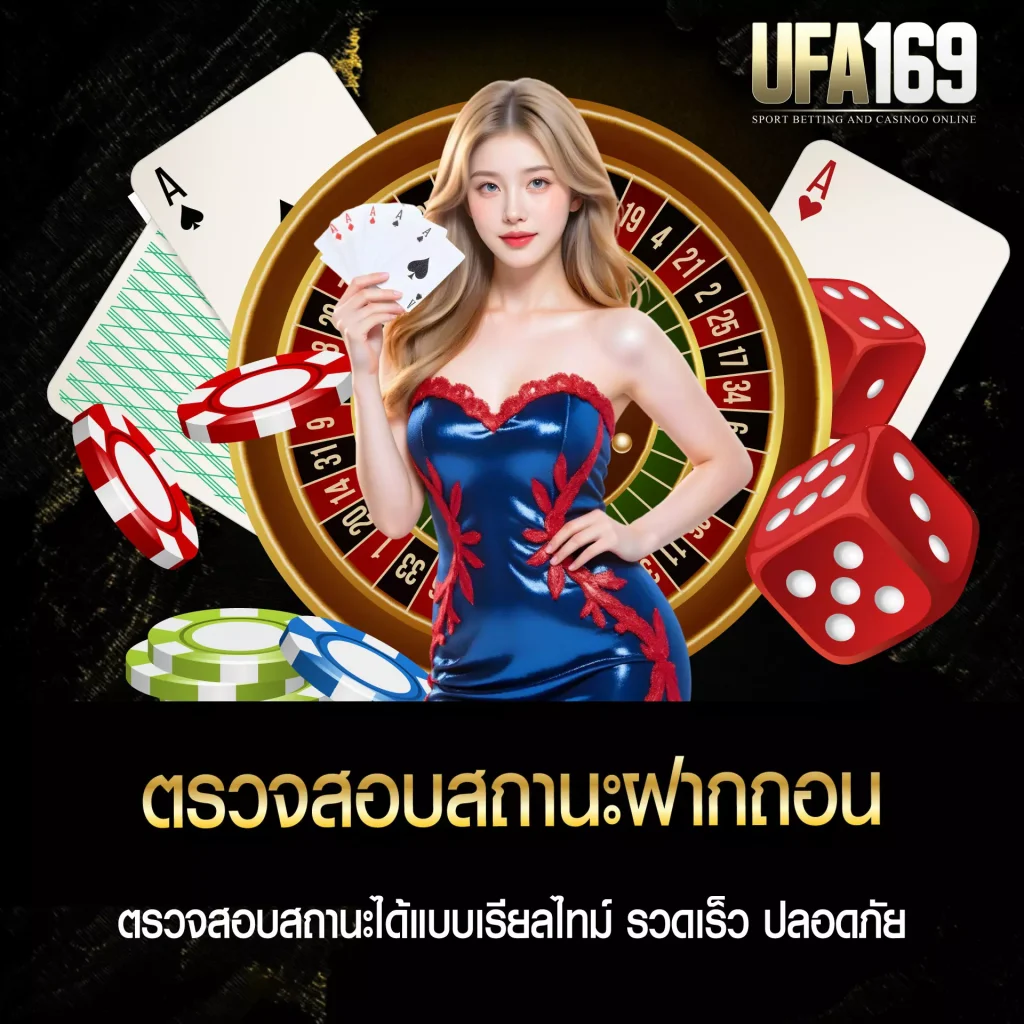 ตรวจสอบสถานะฝากถอน UFA169